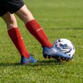 Detské futbalové ponožky OneTeam Precision football socks set 2-pack červený 7