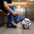 Detské futbalové ponožky OneTeam Precision football socks set 2-pack modrý 8