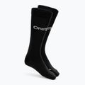 Futbalové ponožky OneTeam Precision football socks set 2-pack čierny