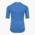 Detský cyklistický dres ATTABO TEVRA JR krátky zips modrý 9