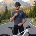Pánska cyklistická tričko ATTABO TEVRA krátky zips čierne 6