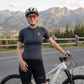 Dámska cyklistická tričko ATTABO TEVRA krátky zips čierna 15
