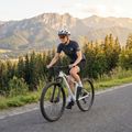 Dámska cyklistická tričko ATTABO TEVRA krátky zips čierna 16