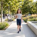 Detské turistické sandále KADVA Vitra T blue 11