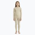 Súprava detského termoprádla WOOLCANO Merino SET0683 beige