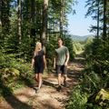 Pánska trekkingová tričko KADVA TrailCore priedušné zelené 5