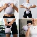 Mäkký kettlebell XTREXO 4 kg purple 6
