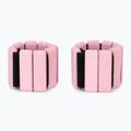 Závažia na členky a zápästia  XTREXO SCULPT 2 x 0,5 kg pink
