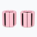 Závažia na členky a zápästia  XTREXO SCULPT 2 x 1 kg pink