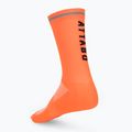 Ponožky na bicykel ATTABO Maxis Visible Pro 3 páry oranžové 4