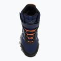 Detské trekingové topánky KADVA Rocky Trail Mid WaterProof Softshell navy / black 8