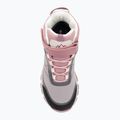 Detské trekingové topánky KADVA Rocky Trail Mid WaterProof Softshell gray / pink 8