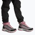 Detské trekingové topánky KADVA Rocky Trail Mid WaterProof Softshell gray / pink 2