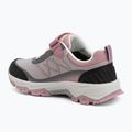 Detské trekingové topánky Kadva Rocky Trail Low WaterProof Softshell gray / pink 6