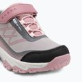 Detské trekingové topánky KADVA Rocky Trail Low WaterProof Softshell šedé 10