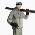 Rukavice na lyžovanie KADVA Mountain Flow Pro koža 3M Thinsulate čierna 6