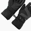 Dámske lyžiarske rukavice  KADVA Mountain Flow Pro koža 3M Thinsulate black 6