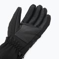 Dámske lyžiarske rukavice  KADVA Mountain Flow Pro koža 3M Thinsulate black 7