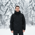 Pánska lyžiarska bunda KADVA Edge X Jacket čierna 13