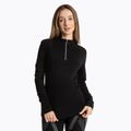 Dámska termo mikina WOOLCANO Merino TOP0545 black