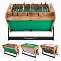 Hrací stôl 3in1 OneTeam FunArena futbal, push hockey, biliard drevený black