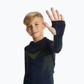 Komplet termoregulačného detského spodného prádla KADVA ALPINESTEP THERMO LIGHT PLUS bezšvový tmavomodrý 4