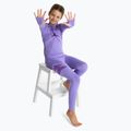 Komplet termoregulačnej bielizne pre deti KADVA ALPINESTEP THERMO LIGHT PLUS bezšvový fialový 8
