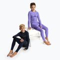 Komplet termoregulačnej bielizne pre deti KADVA ALPINESTEP THERMO LIGHT PLUS bezšvový fialový 9
