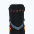 Ponožky KADVA Stride Coolmax 2 páry  black/orange 4