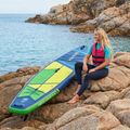 Súprava doska SUP nafukovacia AQUASTIC Perth Sport 11'4" MSL allround green 20