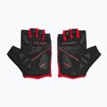 Cyklistické rukavice ATTABO Vito gel shock proof červeno-čierne 2