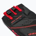 Cyklistické rukavice ATTABO Vito gel shock proof červeno-čierne 4