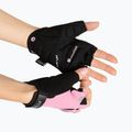 Dámske cyklistické rukavice ATTABO Kinu Pro WMNS shock absorbing system pink/black 2