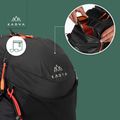 Turistický batoh KADVA Aventura 22 l čierny 23