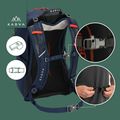 Turistický batoh KADVA Aventura 22 l oceľovo modrý 28