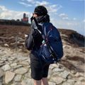 Turistický batoh KADVA Aventura 22 l oceľovo modrý 22