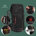Turistický batoh KADVA Sendero 35 l čierny 22
