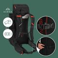 Turistický batoh KADVA Sendero 35 l čierny 27
