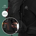 Turistický batoh KADVA Sendero 35 l čierny 28