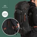 Trekkingový batoh KADVA Vagabundo 40 l čierny 29
