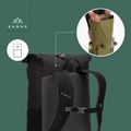 Mestský batoh KADVA Companion 20 l čierny 10