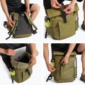 Mestský batoh KADVA Companion 20 l khaki 12