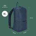 Mestský batoh KADVA CityQuest 9 l navy blue 7