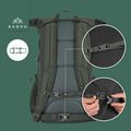 Mestský batoh KADVA CityQuest 22 l zelený 22