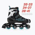 Detské inline korčule ATTABO 2 v 1 Kylo blue 3