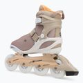 Dámske kolieskové korčule ATTABO Luna fitness beige 3