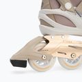 Dámske kolieskové korčule ATTABO Luna fitness beige 8
