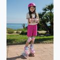 Detské kolieskové korčule nastaviteľné ATTABO Flashled pink 14