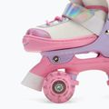 Detské kolieskové korčule ATTABO Diamond pink 11