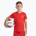 Detská futbalová súprava OneTeam Precision Set tričko a šortky červená 5